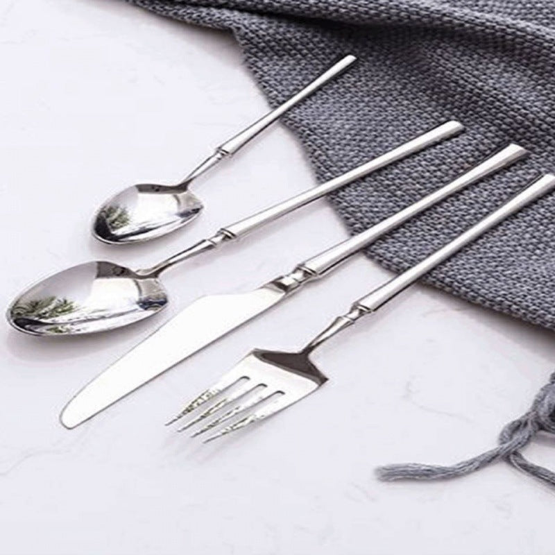 Elevate Your Dining Experience with the Fork Spoon Steak Cutlery Set