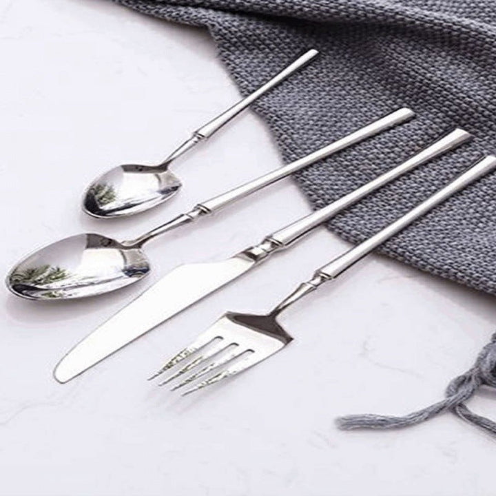 Elevate Your Dining Experience with the Fork Spoon Steak Cutlery Set