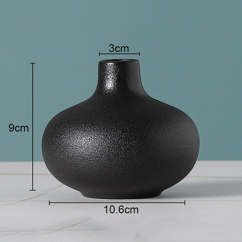 Simple Solid Color Ceramic Vases