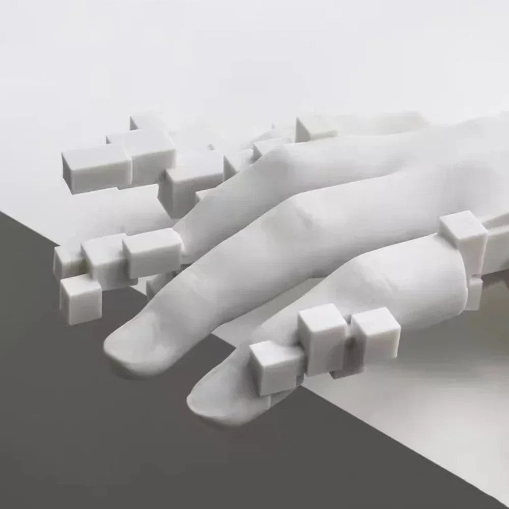 Resin Mosaic Palm Sculpture Art Ornaments