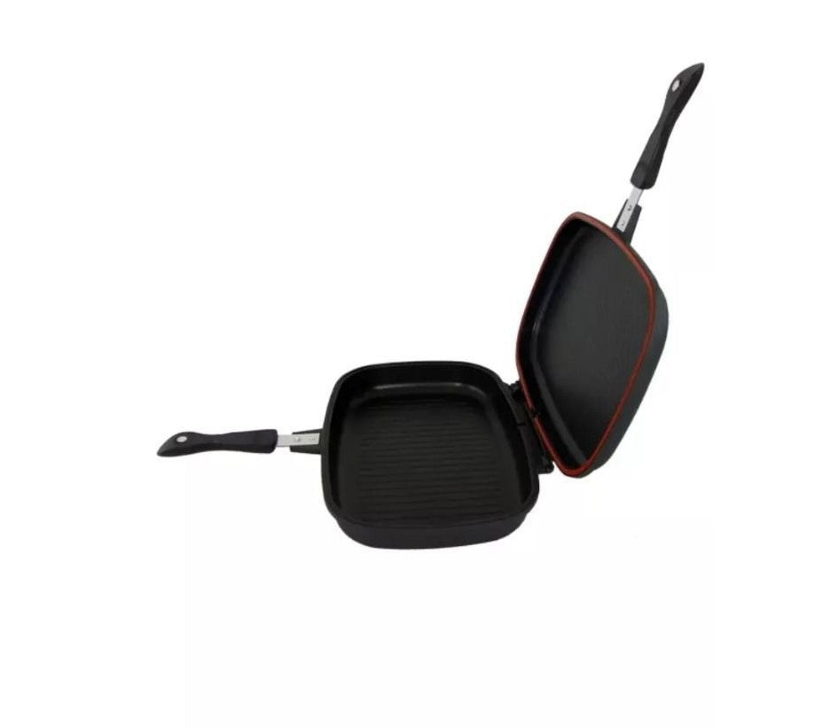 Double side frying pan