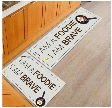 Washable door bedside rugs