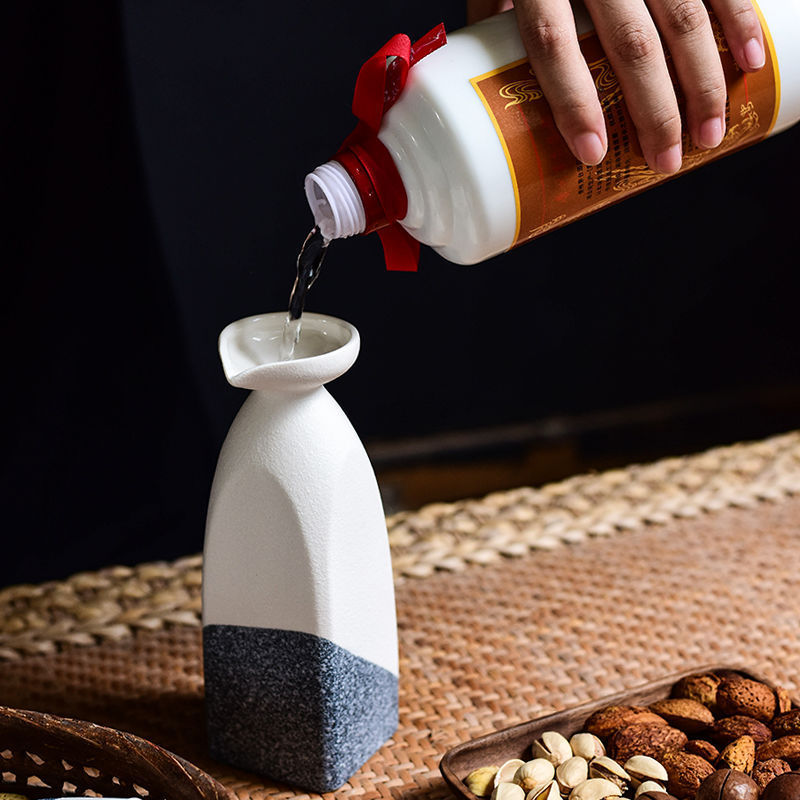 Ceramic Glass Household Wine Jug Set