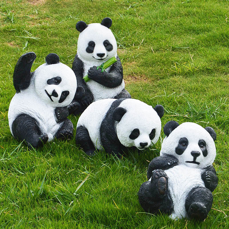 Panda Decoration Sculpture