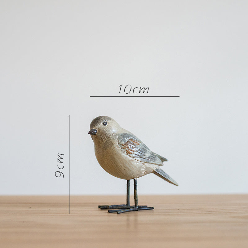 New Resin Bird Sculpture Ornaments