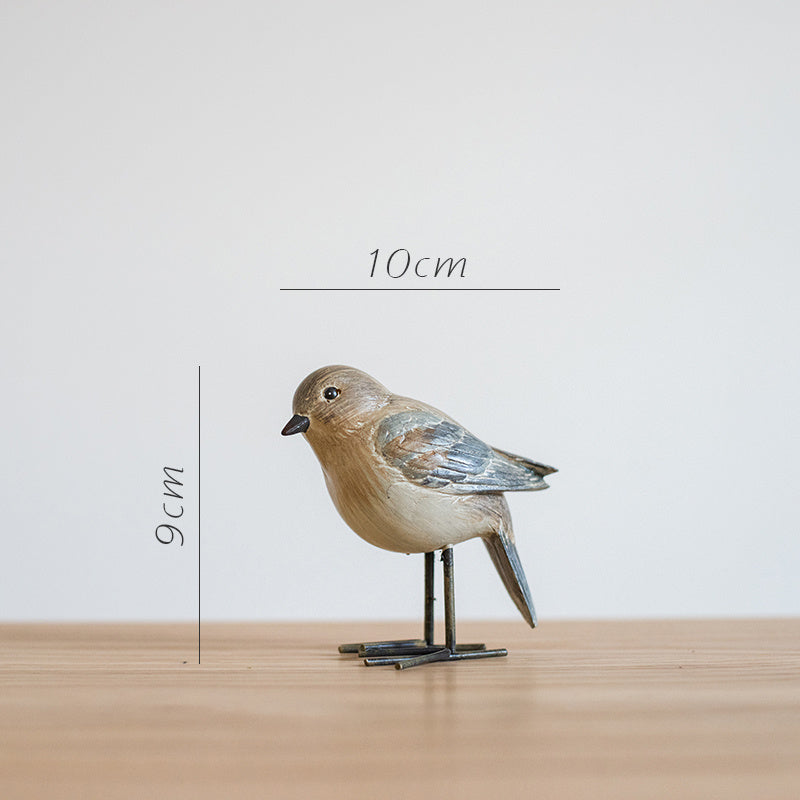 New Resin Bird Sculpture Ornaments
