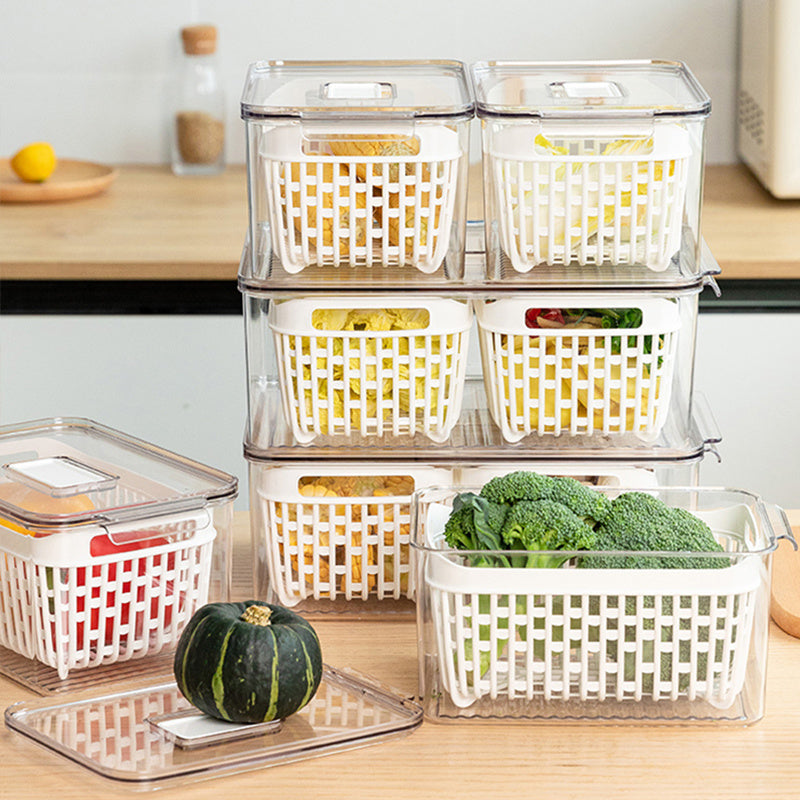 Refrigerator Freezer With Lid Storage Box