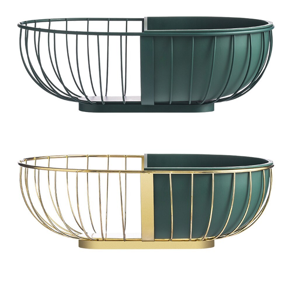 Metal Hollowed Out Fruit Storage Rack