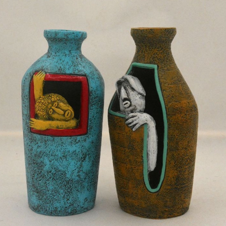 Nordic Style Creative Home Furnishing Vases