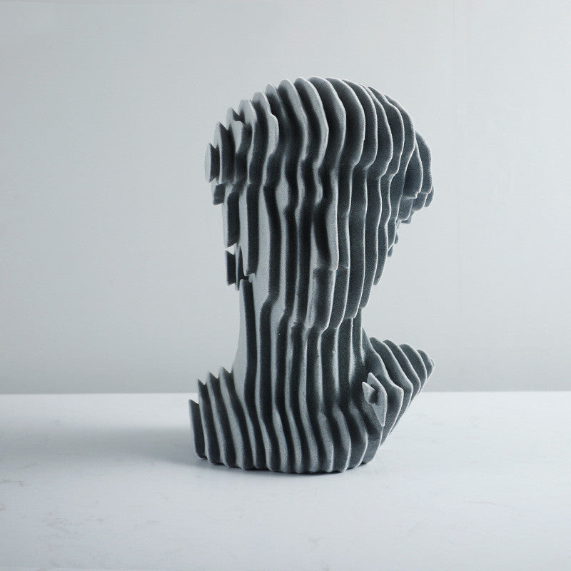 New Modern Minimalist Sculpture Ornament Resin