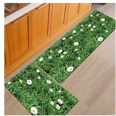 Washable door bedside rugs