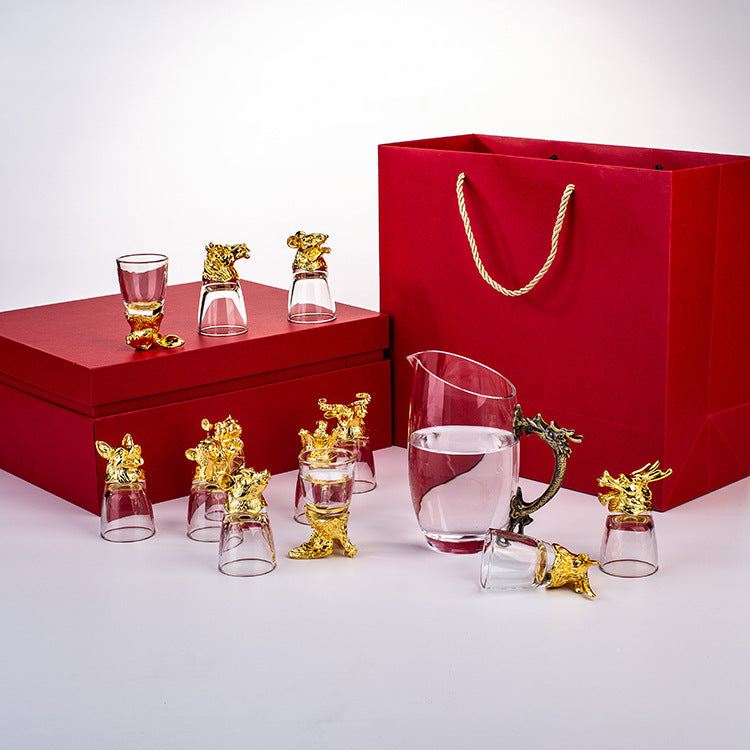Creative Zodiac Wine Glass Set