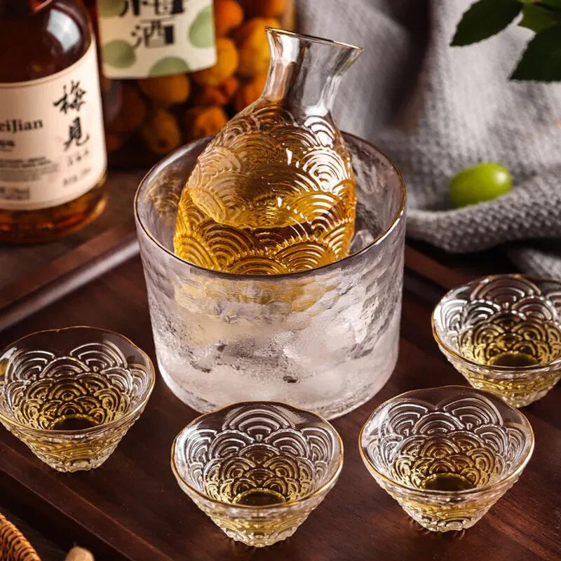 Wine Warmer Glass Wine Set