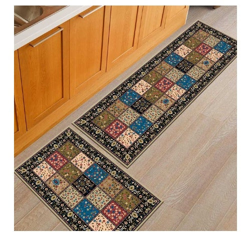 Washable door bedside rugs