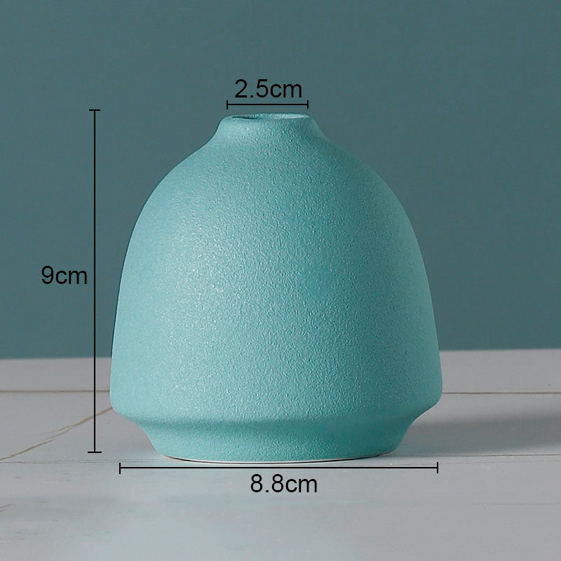 Simple Solid Color Ceramic Vases