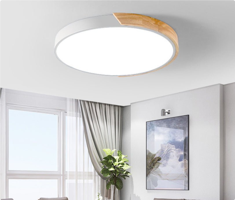 Light Macaron Round Bedroom Light