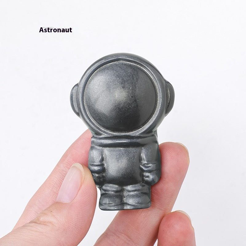 Natural Obsidian Sculpture Crafts Ornaments