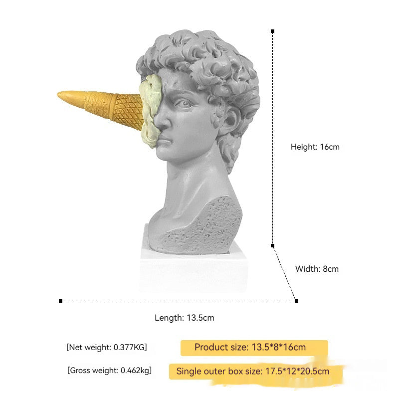 Ice Cream Hit Sculpture Decoration