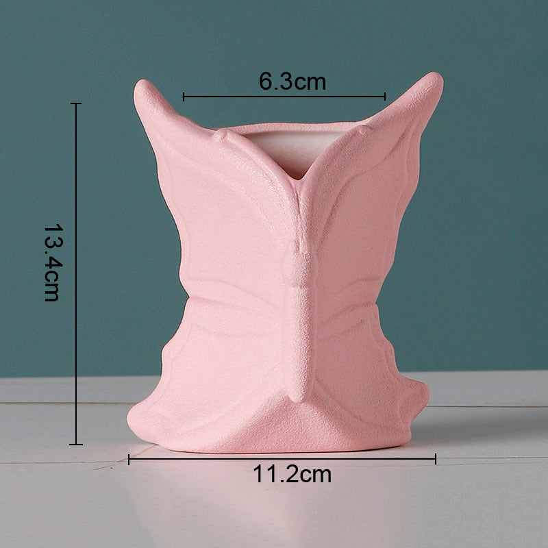 Simple Solid Color Ceramic Vases