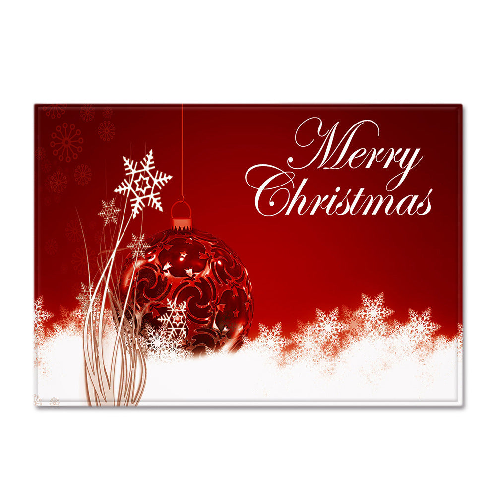 Christmas Living Room Floor Mat