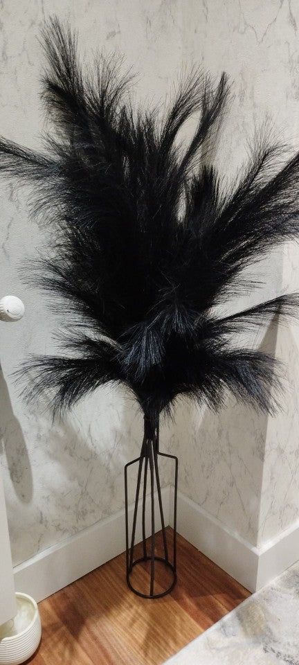 Large Tall Iron Line Flower Vases