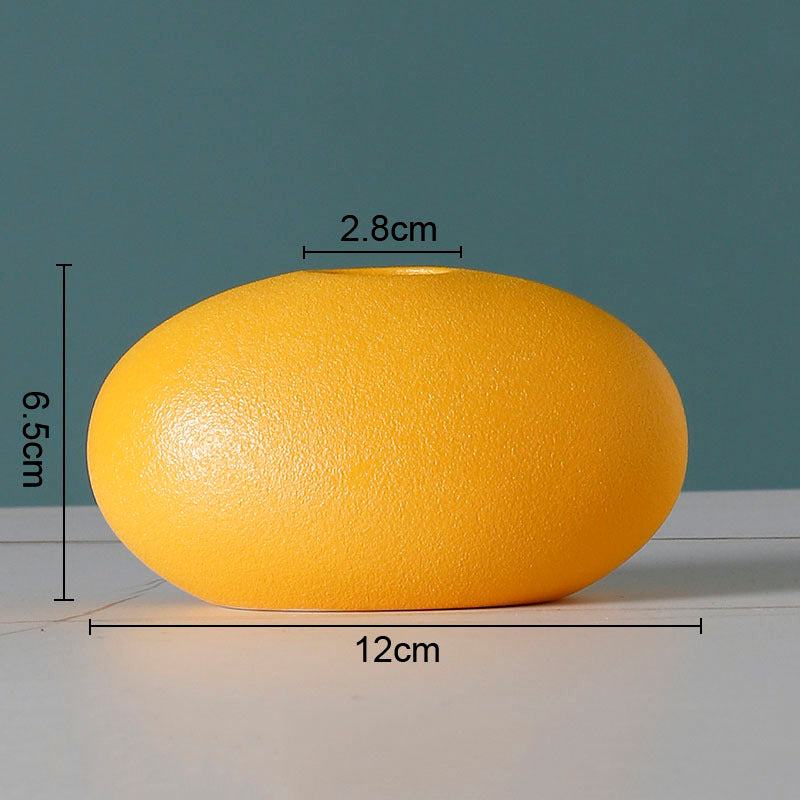 Simple Solid Color Ceramic Vases