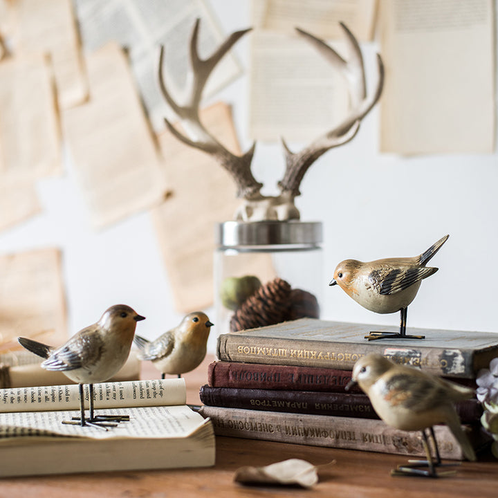 New Resin Bird Sculpture Ornaments