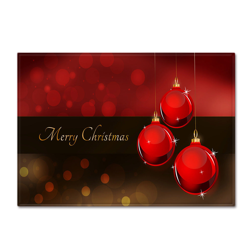 Christmas Living Room Floor Mat