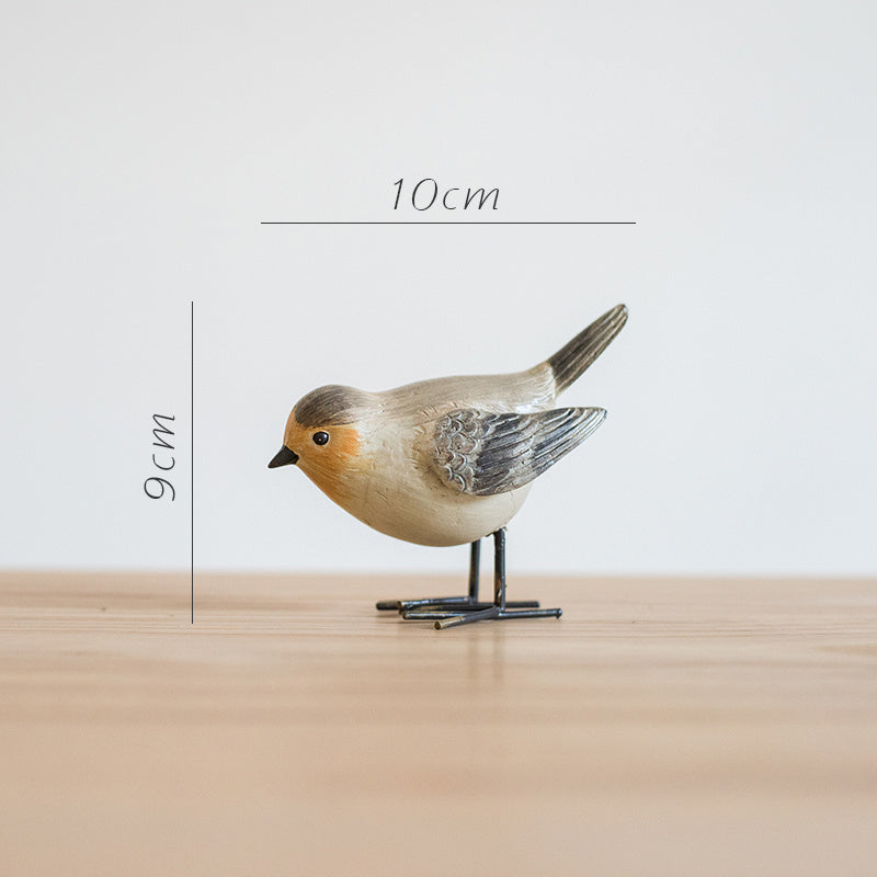 New Resin Bird Sculpture Ornaments