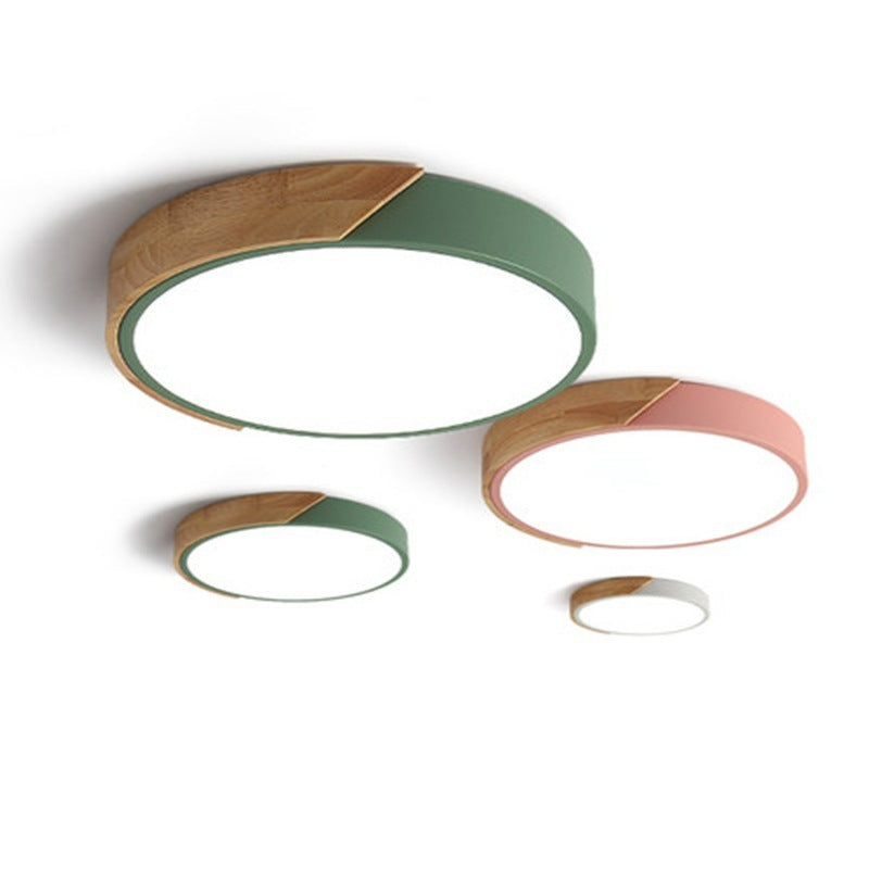 Light Macaron Round Bedroom Light