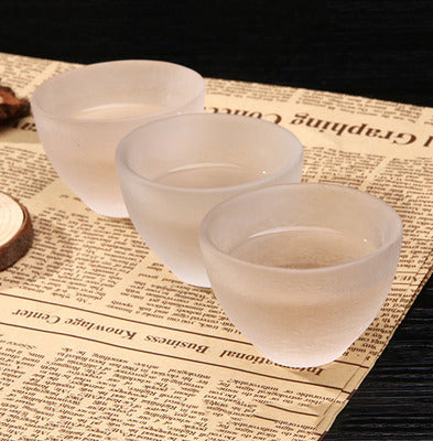 Transparent Glass Clear Wine Wine Pot Set Small Cup