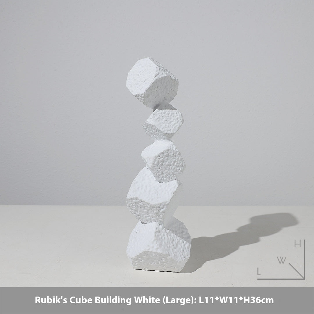 Simple Art Abstract Sculpture Decorations