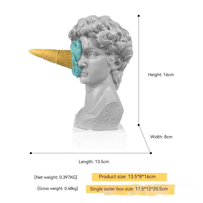 Ice Cream Hit Sculpture Decoration