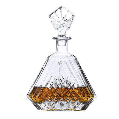Wine Bottle Decanter Crystal Glass set