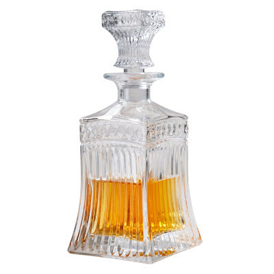 Wine Bottle Decanter Crystal Glass set