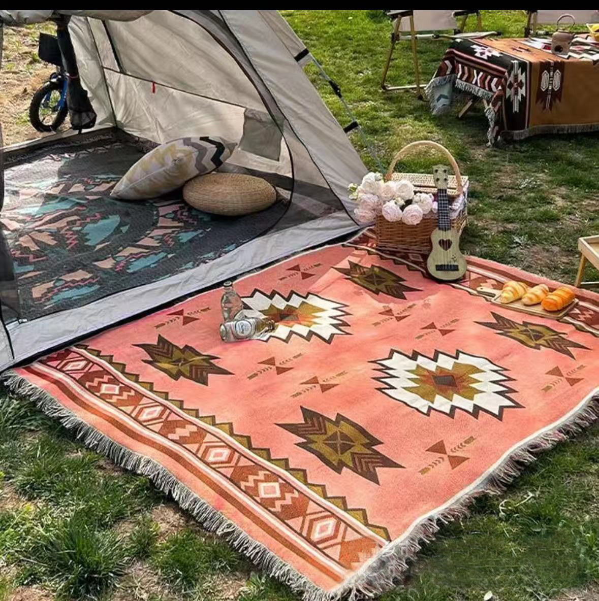 Outdoor Camping Rugs Picnic Mat