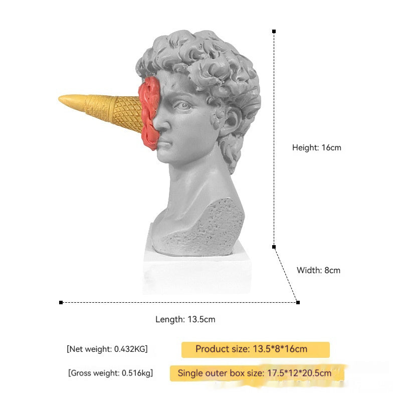 Ice Cream Hit Sculpture Decoration