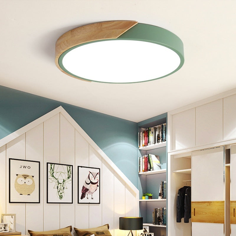 Light Macaron Round Bedroom Light