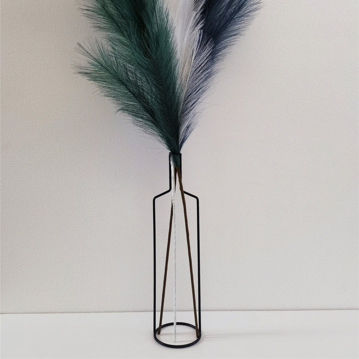 Large Tall Iron Line Flower Vases