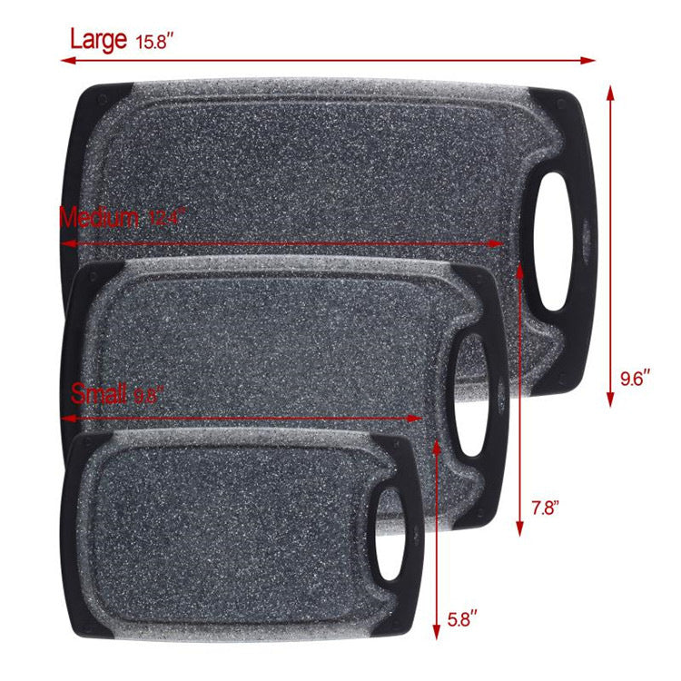 Imitation Marble Three-piece Cutting Board