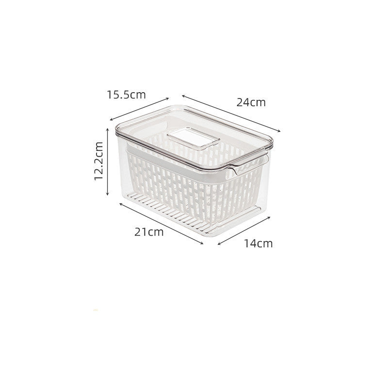 Refrigerator Freezer With Lid Storage Box