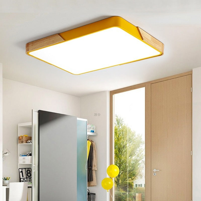 Light Macaron Round Bedroom Light