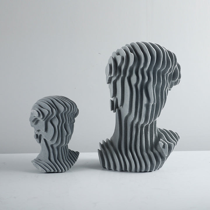 New Modern Minimalist Sculpture Ornament Resin