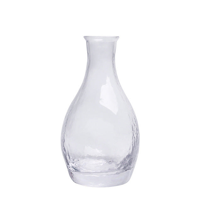 Transparent Glass Clear Wine Wine Pot Set Small Cup