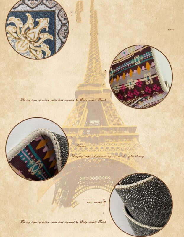 European Style Retro Print Bedroom Rug