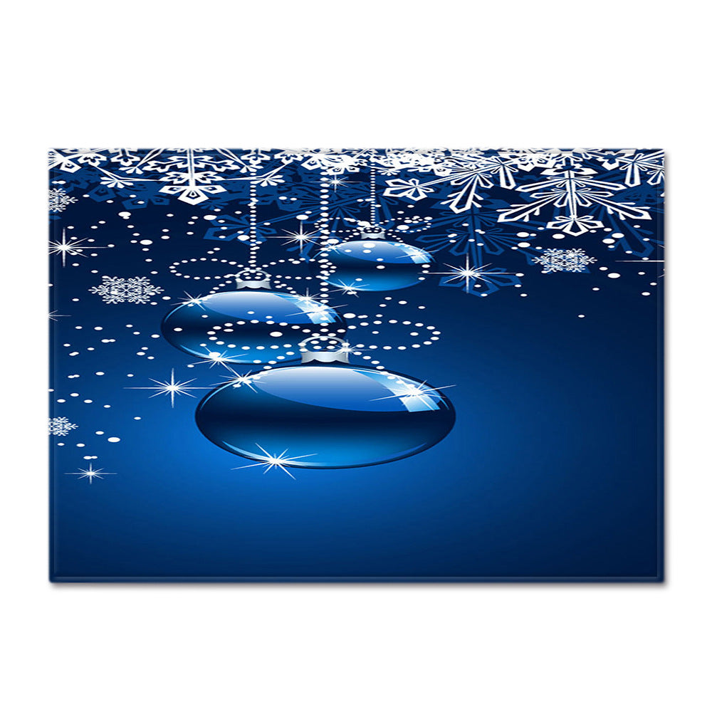 Christmas Living Room Floor Mat