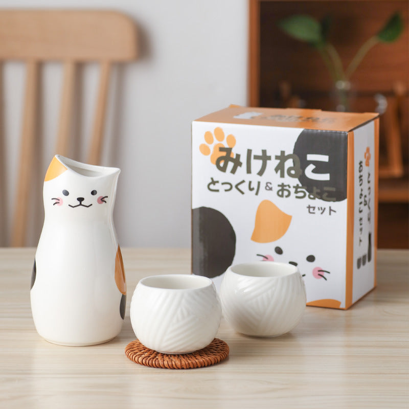 Wool Ball Wine Glass Set