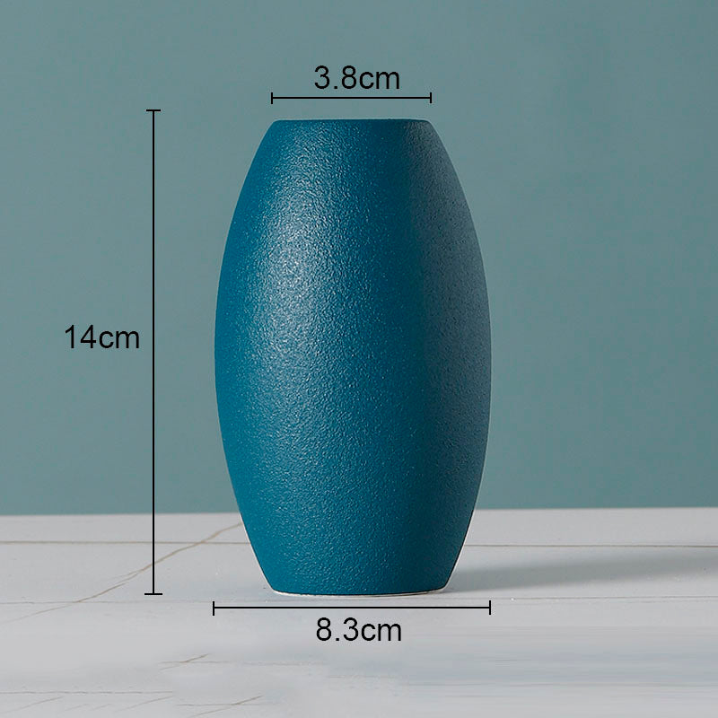 Simple Solid Color Ceramic Vases