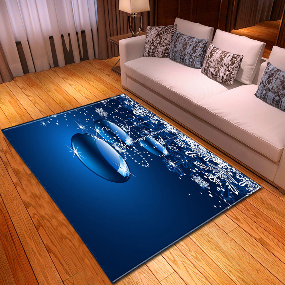 Christmas Living Room Floor Mat