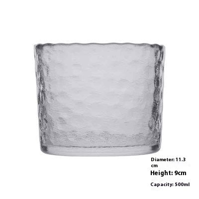 Transparent Glass Clear Wine Wine Pot Set Small Cup